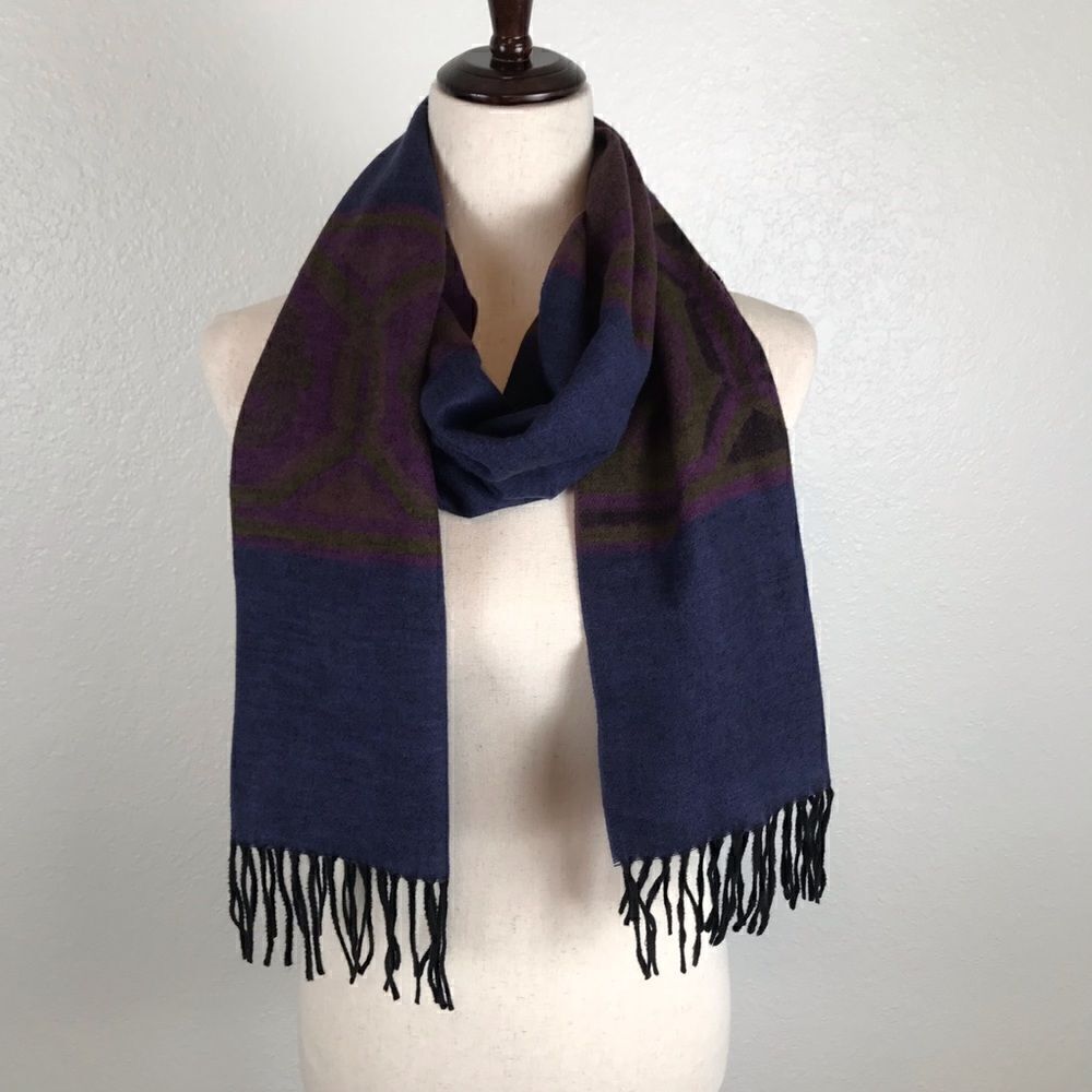 Vintage CASHMINK by V. FRAAS 100% acrylic cashmere feel scarf OS